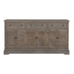 Delphine Collection 6 Door 3 Drawer Large Dresser Base
