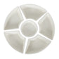 Acacia Lazy Susan including Ceramic Serving Bowls