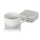Set of Four Square Marble Coasters