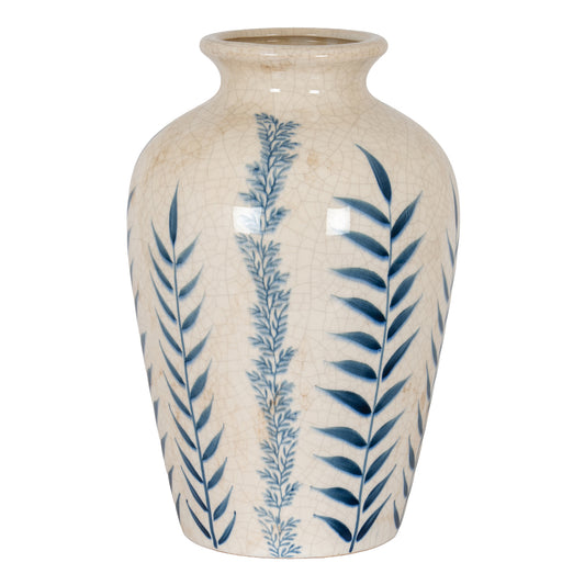 Classic Blue Flora Juniper Vase