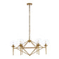Abira 6 Bulb Geo Pendant Light