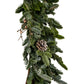 Woodland Pine Garland With Pinecones
