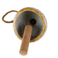 Ceramic Bell Tree Ornament With Snowflake Detail