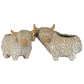 Alora Ceramic Highland Cow Planter Gazing Left