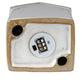 Alora Ceramic Large Townhouse With LED Light