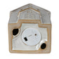 Alora Ceramic Medium Townhouse With LED Light