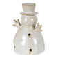 Alora Ceramic Medium Snowman With LED Light