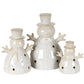 Alora Ceramic Small Snowman With LED Light