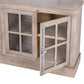 Haldon Collection 4 Door Glazed Sideboard
