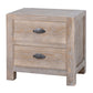 Haldon Collection 2 Drawer Bedside Table