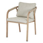 Harlow Collection Outdoor 6 Seater Dining Set