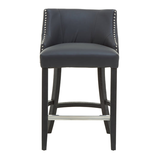 Kensington Townhouse Black Hevea Bar Chair