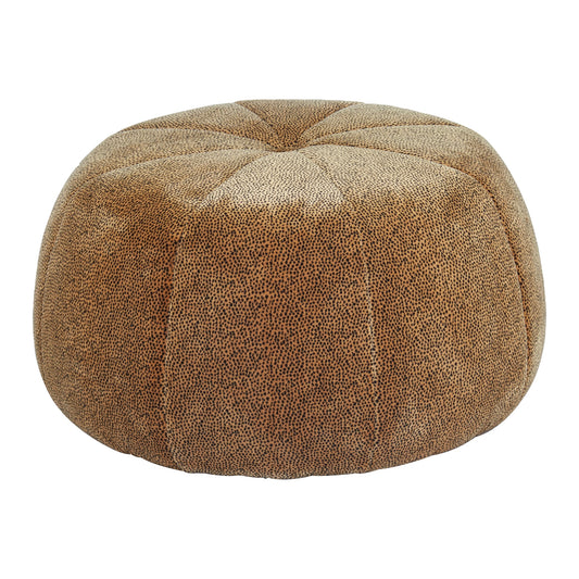 Manhattan Leopard Print Pouffe