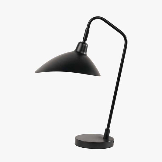 Toulon Black Metal Task Table Lamp