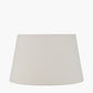 Lulia Antique Finish Stoneware Table Lamp Base with Coast 35cm Cream Calico Tapered Lampshade