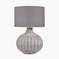 Allona Grey Wash Rattan Table Lamp