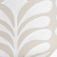 Tania Grey and White Pattern Ceramic Table Lamp Base with Lino 35cm Cream Self Lined Linen Cylinder Lampshade