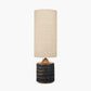 Alaric Antique Black Wash Mango Wood Table Lamp