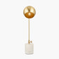 Eloise Gold Metal and Marble Table Lamp