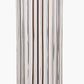 Ciara Clear Glass and Antique Bronze Metal Table Lamp Base with Stellan 35cm Green Slubbed Silk Mix Gold Lined Cylinder Lampshade