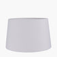 Piero Antique Bronze Metal Candlestick Table Lamp Base with Winston 35cm White Handloom Tapered Lampshade