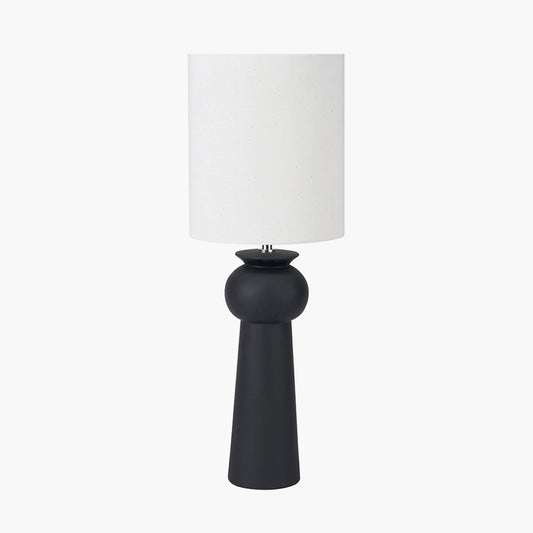 Sloane Black Contemporary Ceramic Table Lamp
