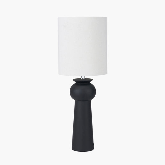 Sloane Black Contemporary Ceramic Table Lamp
