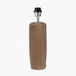 Inaya Natural Tapered Wood Table Lamp Base