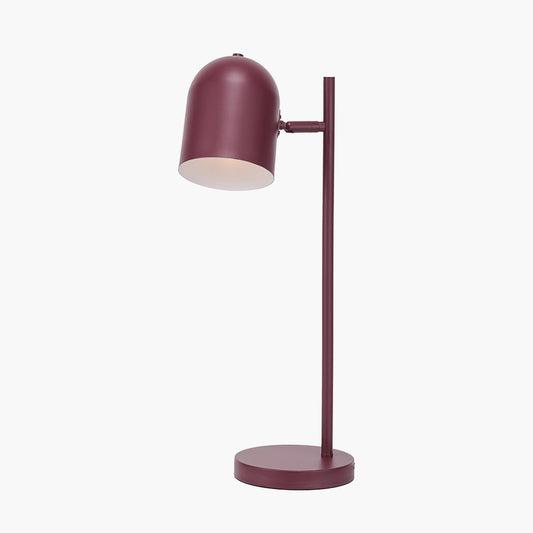 Finn Mulberry Metal Cloche Headed Table Lamp