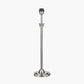 Salvatore Antique Silver Metal Table Lamp Base