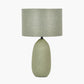 Erika Sage Vintage Textured Ceramic Table Lamp