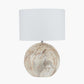 Viejo Natural Large Stone Effect Ceramic Table Lamp
