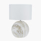Viejo Grey Large Stone Effect Ceramic Table Lamp