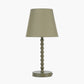 Sophia Olive Metal Bobble Table Lamp