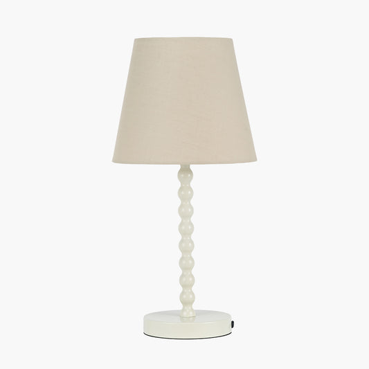 Sophia Putty Metal Bobble Table Lamp