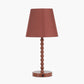 Sophia Terracotta Metal Bobble Table Lamp