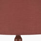 Sophia Terracotta Metal Bobble Table Lamp