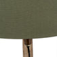Avani Olive Glass Bottle Table Lamp