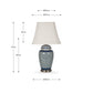 Chika Blue and White Ceramic Ginger Jar Table Lamp