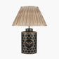 Black Honeycomb Hand Painted Metal Table Lamp Base