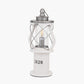 Gibson White Wood Lantern Table Lamp