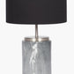 Carrara Grey Marble Effect Ceramic Table Lamp