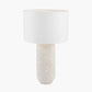 Margot Grey Patterned Stoneware Table Lamp Base