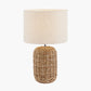 Acer Natural Woven Tall Table Lamp