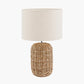 Acer Natural Woven Tall Table Lamp