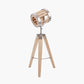 Staithes Natural and Silver Marine Tripod Table Lamp
