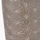 Sidra Grey Stoneware Etch Detail Table Lamp Base with Lino 35cm Grey Self Lined Linen Cylinder Lampshade