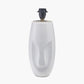Visage White Face Design Small Stoneware Table Lamp Base