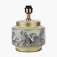 Saskia Sage Cheetah Ceramic Table Lamp Base