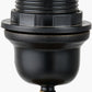 Marin Black Wood Tall Neck Table Lamp Base